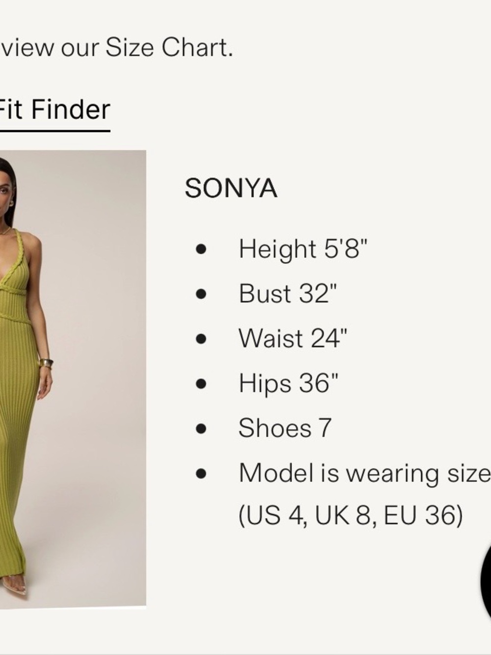 JLUXLABEL Lime Braided Ribbed Maxi Dress - Picture 3 of 4